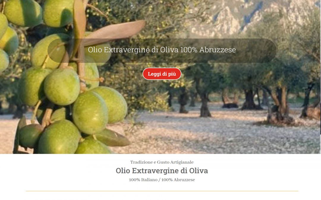 Progetto – Antico Casale dei Baldini – Olio 100% Abruzzo
